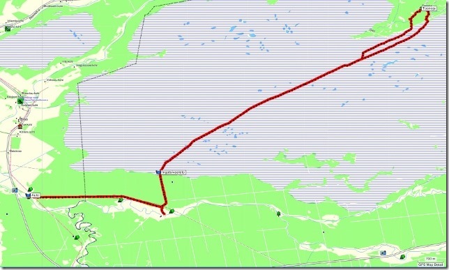 Soomaa track 20 km