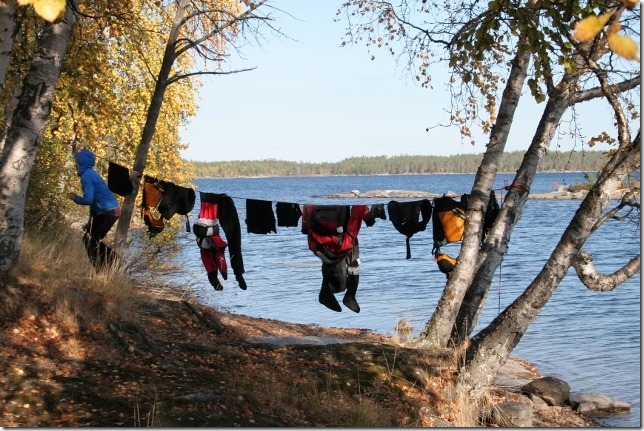 Inari järv kajakiga