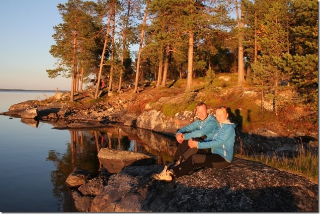 Inari järv kajakiga